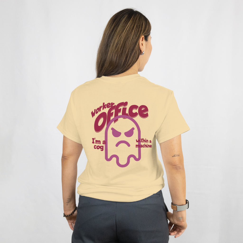 Beige Office Mood Tee