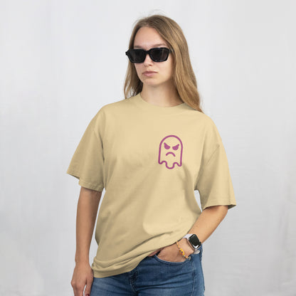 Beige Office Mood Tee