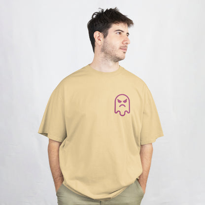 Beige Office Mood Tee